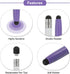 MECCANIXITY Stylus Pens for Touch Screens, Dual Rubber Tips, Precision for Universal Touch Devices, Gradient Purple