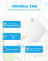 VOCOlinc Wallet Tracker, Air Tracker Tag Key Finder Compatible with Find My (iOS only), Bluetooth Tracker for Keys,