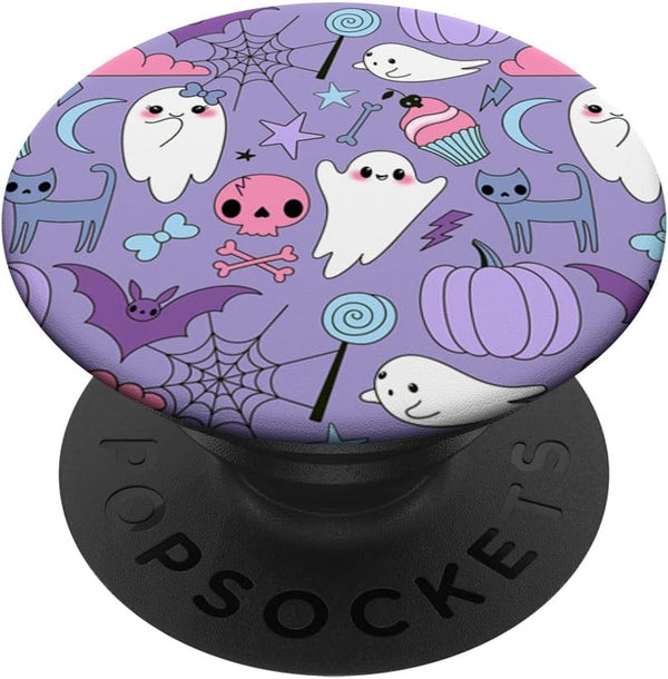 Pastel Goth Halloween Witchy Magical Spiritual Kawaii Ghost PopSockets Standard PopGrip