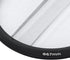 Yunseity 62mm Double Split Diopter Filter, Anti Oil Coating Layer Double Split Diopter Glass Lens Filter, Enhanced Blur