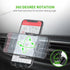 Esoulk 360 17/16/15/14/13 One-Touch Air Vent Car Phone Holder, Push Button Release Vent Phone Mount, Rotation Phone