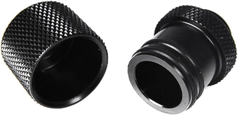 Barrow D-Plug Fitting, G1/4" Male to Male, 20mm, Black