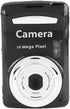 Mini Outdoor Digital Camera, 16MP 720P 30FPS 4X Zoom HD Video Camcorder, Black
