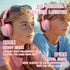 Kids Headphones Bluetooth 5.3 Wireless 60H Play Time Volume Limited 85/110dB Over Ear Foldable Headset with Cable Aux Mic for iPad Notebook Boy Girl Travel School Tablet Pink