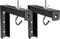 WALI Universal Projector Screen Ceiling Mount with Adjustable Extension Kit, Holds up to 66 lbs, Black