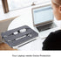Voova 14 15 Inch Laptop Sleeve Case, Waterproof Bag Cover for MacBook Pro 14 M3/M2/M1, MacBook Air 15 M2, Grey