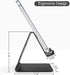 TOPGO 2 Pack 17 16 15 14 13 12 Cell Phone Stand, Phone Dock, Cradle, Holder, Aluminum Desktop Phone Stand with Cable