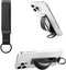 Black Phone Strap Holder for Hand, Finger Grip for Back of Phone, Cell Phone Strap Holder