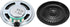 uxcell 4 0.5W 16 Pcs Ohm Small Speakers Metal Shell Round Internal Micro Magnet Speaker for Mini Speakers DVD EVD