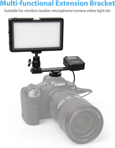 SYNCO SM5 Cold Shoe Base Adapter Mount for Microphone and LED Light