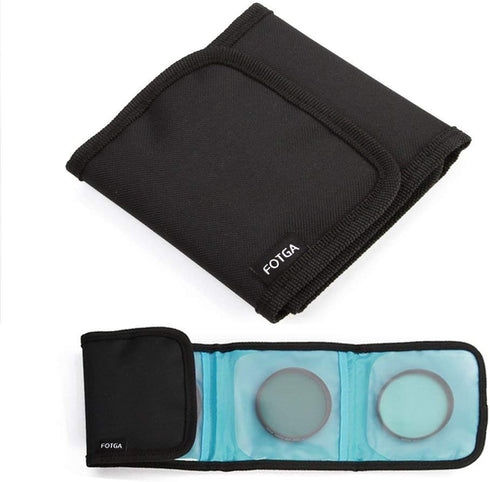 Fotga 82mm Slim Optical Glass Camera Lens Filter Kits, Variable ND2-ND400 + MC UV + MC CPL Filter