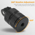Aluminum 1/4 inch 20 Camera Mount, 360 Degree Rotation Tripod Adapter for GoPro Hero 12 Black, DJI Action4/3, Xiaoyi 4K