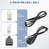 16 10/20 4/6 Android Radio Wiring Harness Kit with Pin ISO Car Radio Wire Harness, Pin RCA Back Camera Adapter, Pin USB