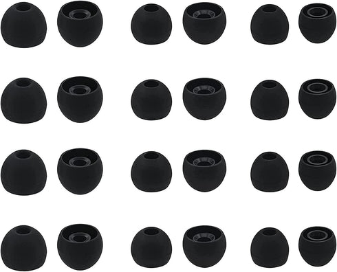 ALXCD Eartips for in-Ear Headphones, S/M/L Sizes 12 Pairs Soft Silicone Earbuds Tips