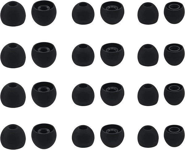 ALXCD Eartips for in-Ear Headphones, S/M/L Sizes 12 Pairs Soft Silicone Earbuds Tips