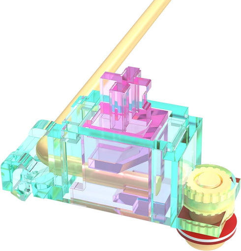 Stabilizer V2, Screw in Stabilizers with 2u 6.25u 7u Wires for Mechanical Keyboards (V2 Teal Pink 100% Kit)