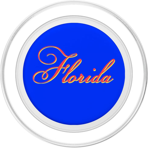 Florida-Sport Tourists Mementos PopSockets MagSafe PopGrip for iPhone - Orange-Red-Blue