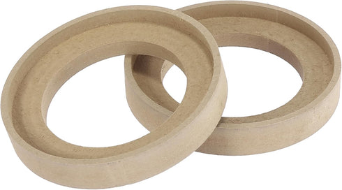 X AUTOHAUX 2Pcs Car Speaker Spacer Ring - Mounting Spacer Recess Bezel Plate for 4 Inch Speakers