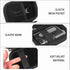 Leayjeen Microscope Case Compatible with Carson MicroBrite Plus 60x-120x LED Pocket Microscope - Black