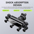 lekiliky Car Vent Phone Mount, Adaptive Mirror-Type & Scratch-Resistant Vent Navigation Holder, Shock-Absorbing