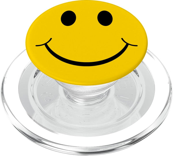PopSockets PopGrip for MagSafe Vintage Retro Classic 70s Yellow Happy Face