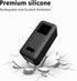 Geiomoo 20000mah, Silicone Case for Anker Prime Power Bank Soft Flexible Scratch Resistant Protective Cover (Black)