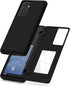 GOOSPERY Card Holder Wallet Case for Galaxy S21 Ultra 6.8"(2021), Magnetic Door Closure, Protective Dual Layer
