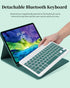 Samsung Galaxy Tab S6 Lite 10.4 inch 2024/2022/2020 Keyboard Case, Slim Protective Cover with Detachable Bluetooth