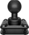 Tackform AMPS Mount with 25.4mm/1”/B-Sized System, CNC 6061-T6 Aluminum Ball, 4-Hole Drill Base, Includes Hardware Kit