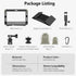AMAZEAR Phone Fence Mount with Magnetic Shade, Action Camera Fence Mounting Kit for iPhone Samsung Mevo Start Go Pro