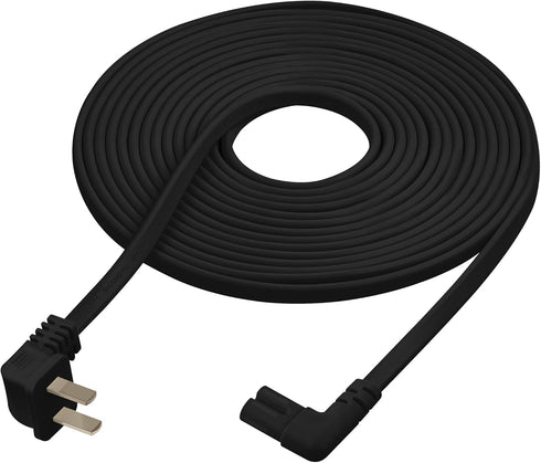 Vebner Extra Long 25-Foot Power Cord Compatible with Samsung and LG TV LED