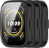 3Pack Screen Protector Cases for Amazfit Bip 5, All-Around Protective TPU Bumper (Black+Black+Black)