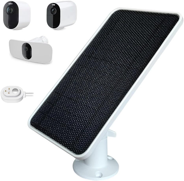 JJMASEE Solar Panel Charger for Arlo Pro 4, Pro 5S 2K, Ultra 2, Pro 4 XL, Ultra 2 XL, Pro 3 Camera with 13FT