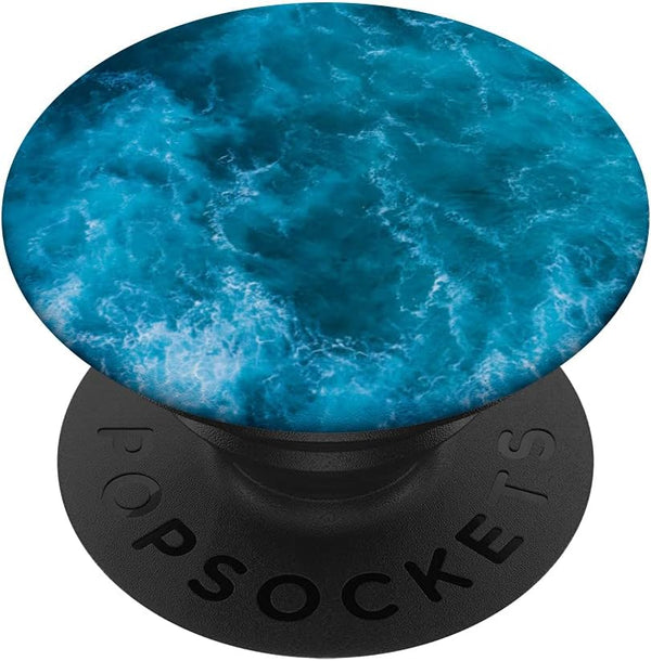 Turquoise Sea Water Ocean Nature Blue Summer PopSockets Swappable PopGrip