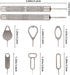 Gallipower 16pcs SIM Card Removal Tool Kit,SIM Ejector Tool,Phone Card Tray Opener Pin,Standard Key for Most Cell