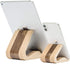 Wooden Cell Phone Stand, Universal Compatible with iPhone 15 14 Pro Max 13 12 Plus 11 se, Samsung S23 22 (Maple and