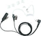 Sarcia Earpiece Headset MIC PTT 2 Pin for Motorola CP200, CP200D, CP185 Walkie Talkie with Acoustic Tube