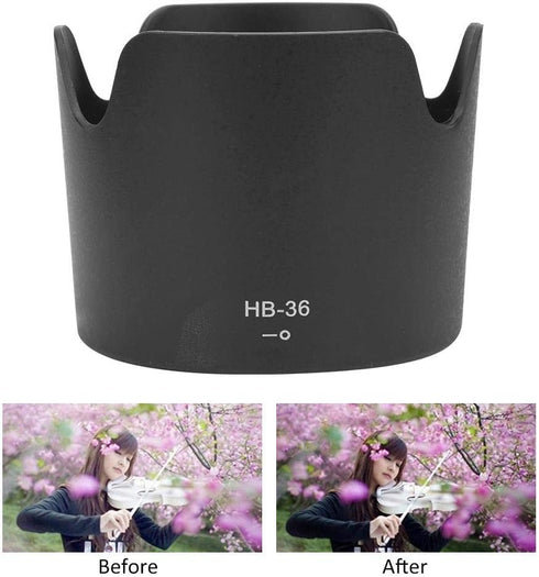 Nikon Quality Plastic Replacement HB-36 Lens Hood for AF-S VR Zoom-Nikkor 70-300mm Lens