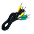 Replacement 3.5mm 1/8" TRS Stereo Mini Jack Color Coded Audio Cable for Logitech 5.1 Channel Speakers z-5500, z-5450,