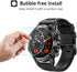 3 Pack Tempered Glass Screen Protector for SUNKTA K52 Smartwatch, Compatible with FOXBOX K-52 Anti-Scratch Foils