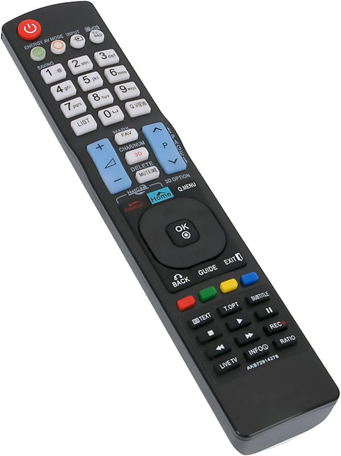 New AKB72914276 Remote for LG Plasma 3D TV Models 32LD350, 32LD450, 37LD450, 42LD450, 47LD450, 55LV355H