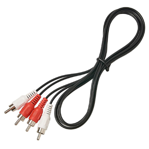 ZZJMCH RCA Stereo Audio Cable - 5 FT, 2RCA Cord Male to Male