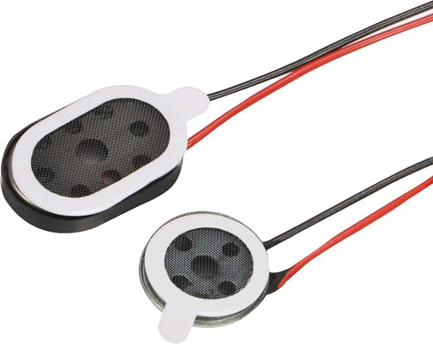 MECCANIXITY Mini DIY Magnetic Speaker, 1W 8 Ohm Replacement Loudspeaker, 4pcs 9mm, 4pcs 10mm for Mobile Phone