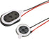 MECCANIXITY Mini DIY Magnetic Speaker, 1W 8 Ohm Replacement Loudspeaker, 4pcs 9mm, 4pcs 10mm for Mobile Phone