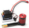 GoolRC 3650 Brushless Motor and ESC - RC Brushless Motor ESC Combo for 1/8 1/10 RC Car Toys