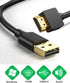 USB to HDMI Adapter Cable 6.6FT, Male to Male Full 1080P HD Display Cable for PC/Laptop to Monitor/HDTV/Projector