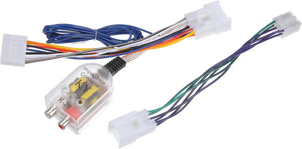 X AUTOHAUX 1 Set Radio Amp Subwoofer Amplifier Plug Play Wire Wiring Harness Adapter