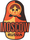 Vagabond Heart Moscow Sticker - Weatherproof Vinyl Russia Souvenir Decal - Nesting