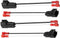 4 Pack 72-5600 Speaker Harness Replacement for Ford Speaker Wire Harness Adapter for Ford F150 F250 Escape Mustang