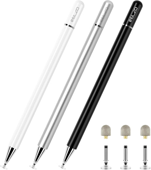 ELZO Stylus Pens for Touch Screen, 2 in 1 Universal Stylus, High Sensitivity
